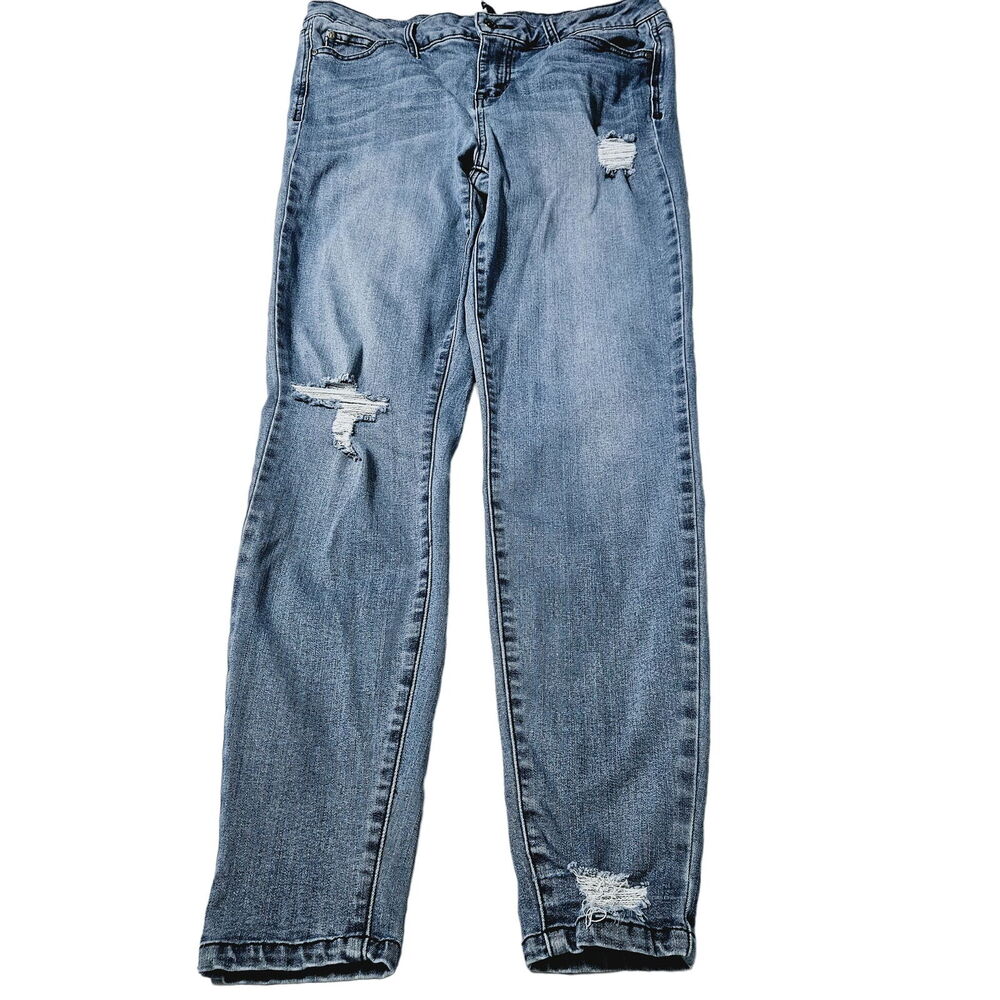 Celebrity Pink Womens Jeans Blue Size 13 Cotton Blend Body Sculpt Ankle Skinny